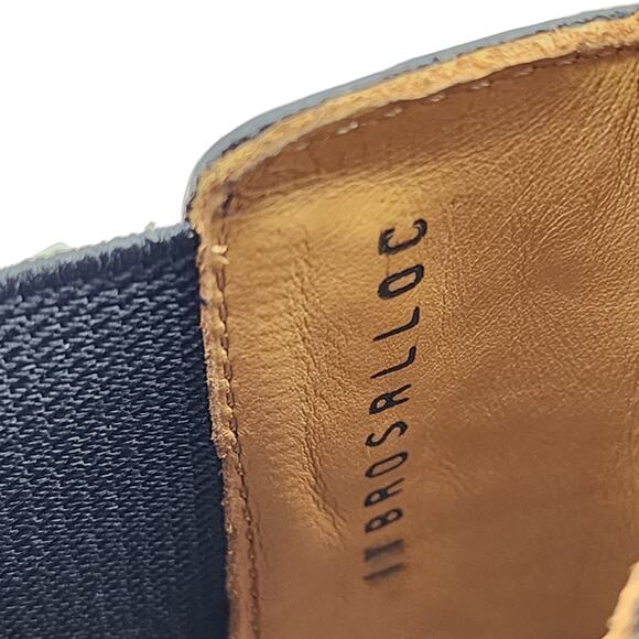 Burberry Luke TB Monogram Buckle Leather Chelsea Boot in Black 41.5 8.5US $1050 - Picture 7 of 10